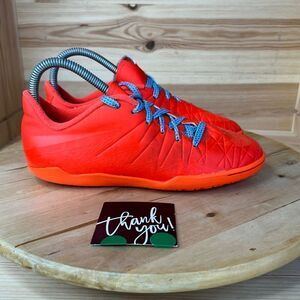 Nike Kids’ Jr. Hypervenom Phelon II IC Soccer Shoe Orange Size 4 Youth